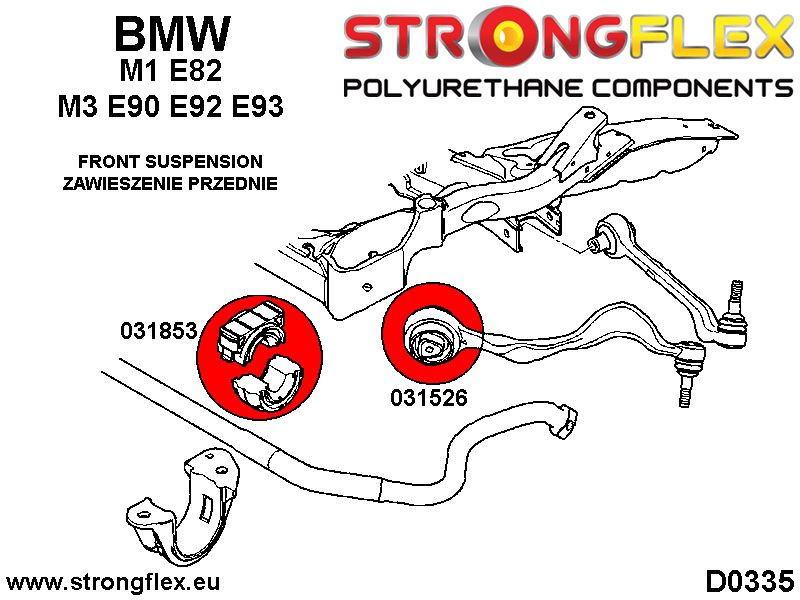 Full Fjädring Bussningssats SPORT