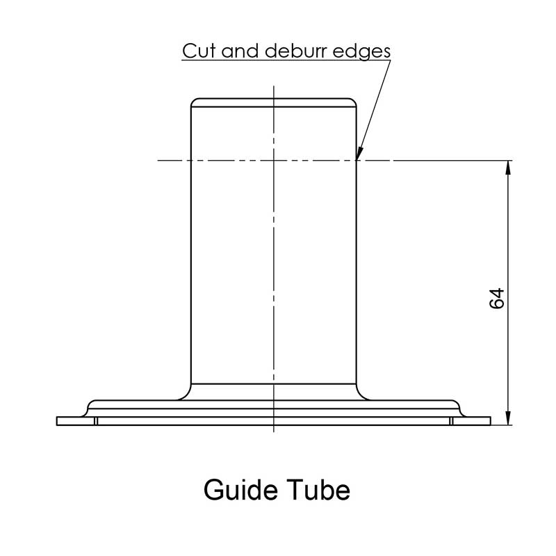 Urtrampningslager BMW 184mm, 200mm (28mm)