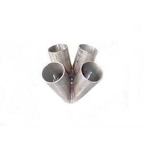 Kollektor 4cyl rostfri 321L