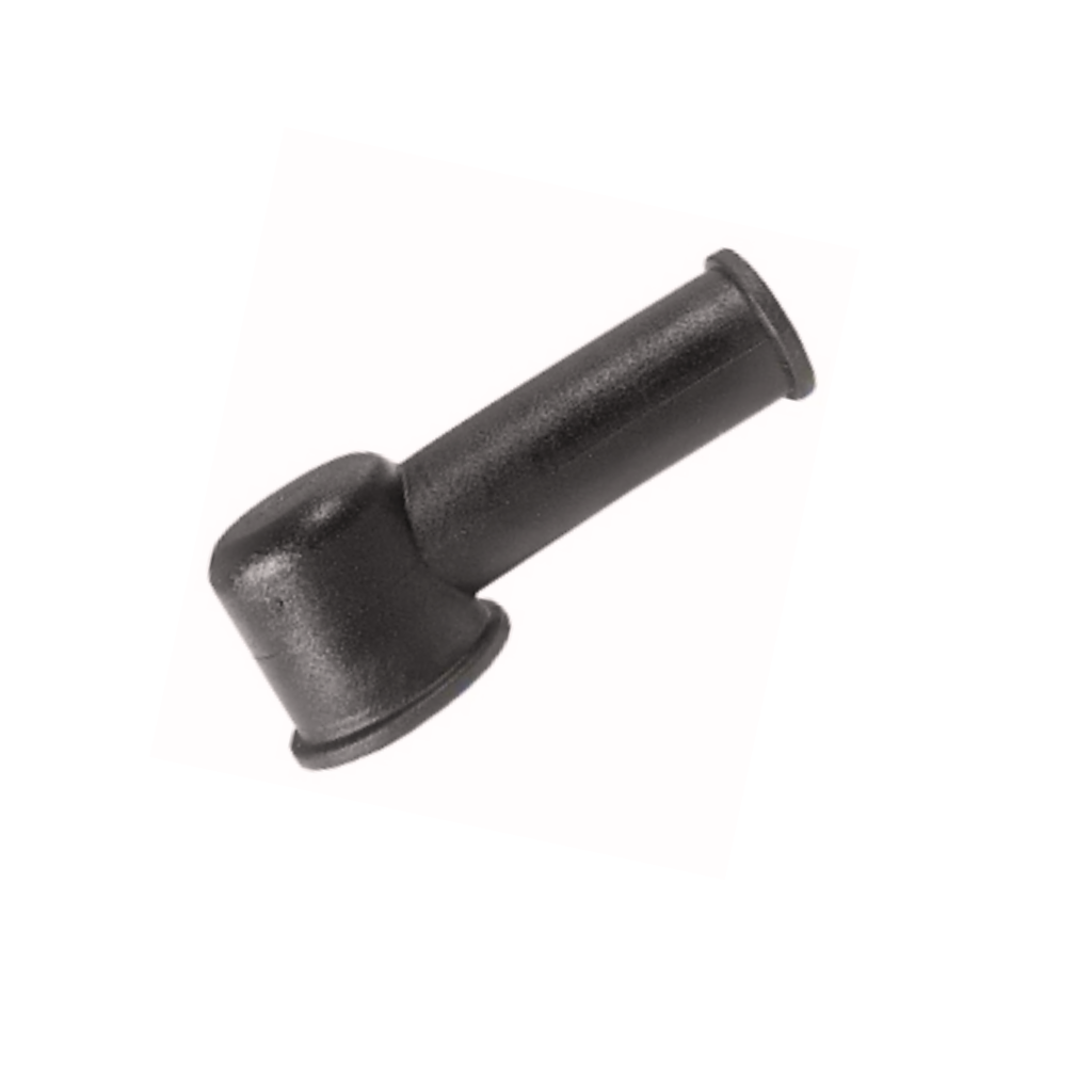 Polskydd/terminalskydd Svart 25x10mm