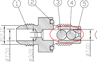 Roll over ventil V2 kompakt AN6 svart