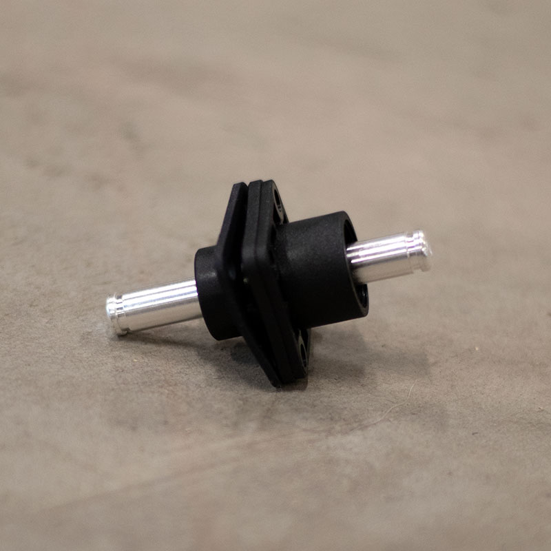 Skottgenomföring Batterikabel (2x 8,0mm Snabbkoppling)
