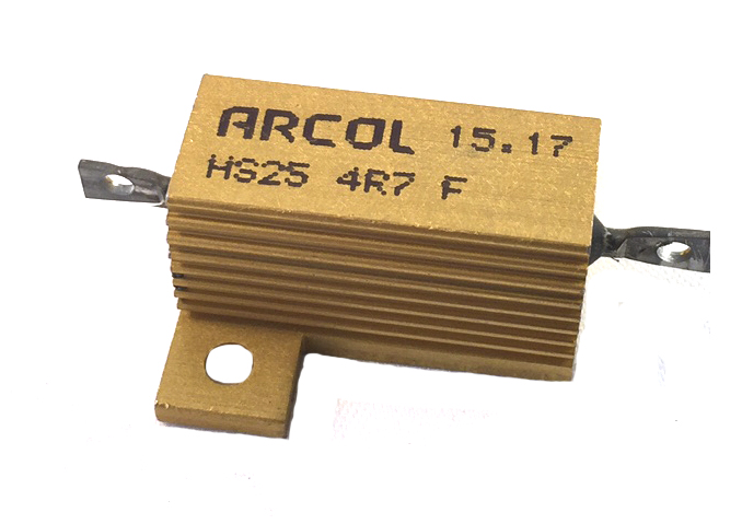 Spridarmotstånd för lågohms spridare