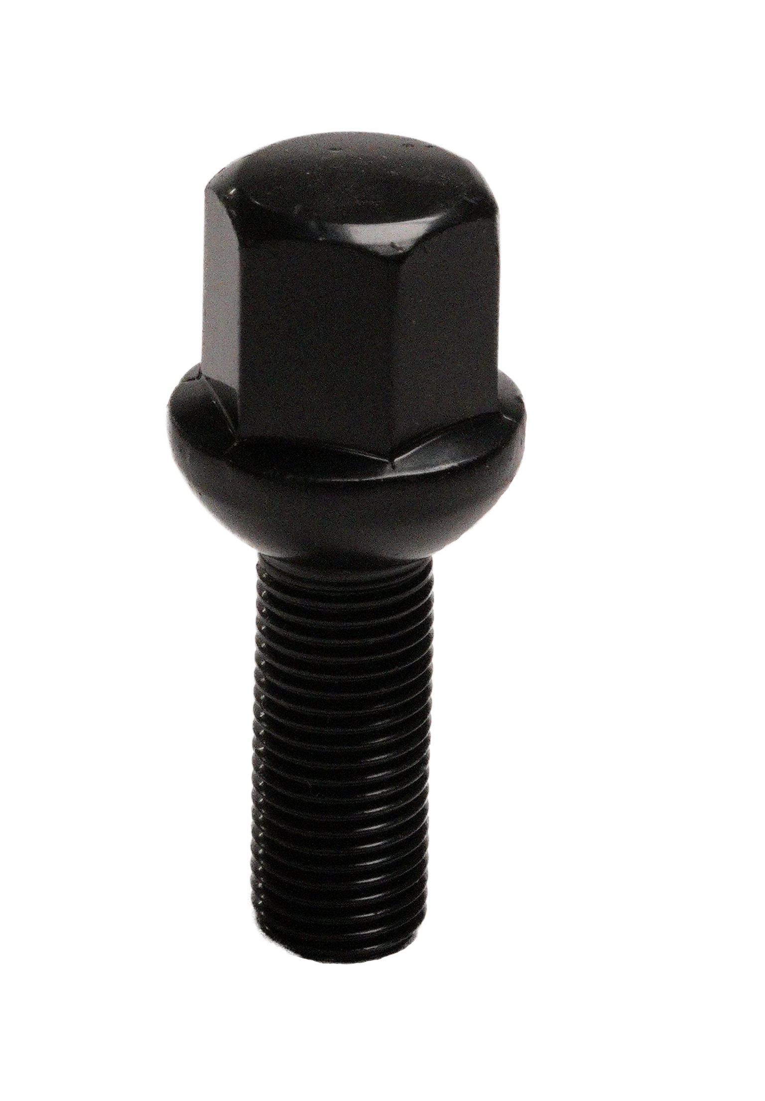 Hjulbult Svart M12x1,25