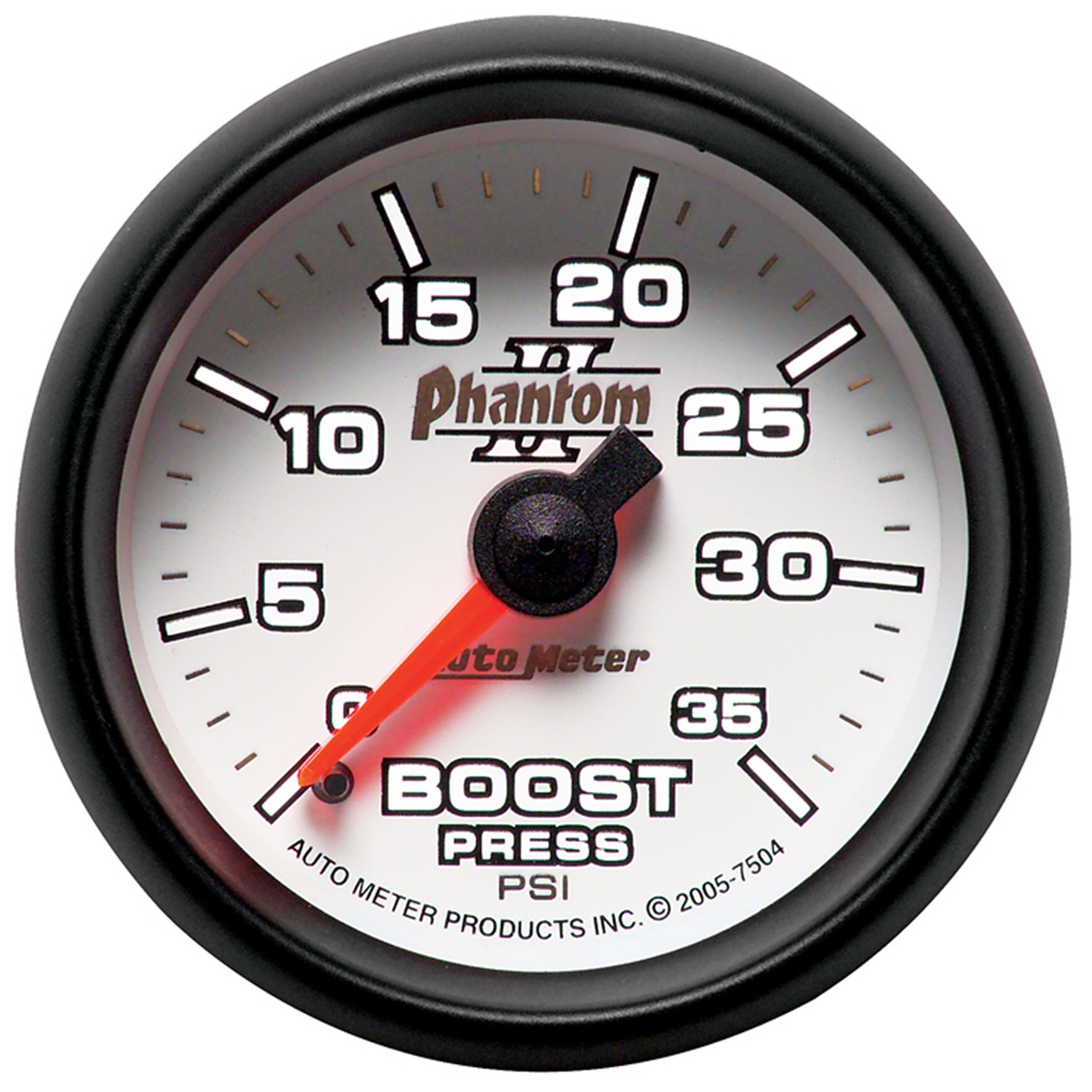 2-1/16" Laddtryck, 0-35 PSI, PHANTOM II