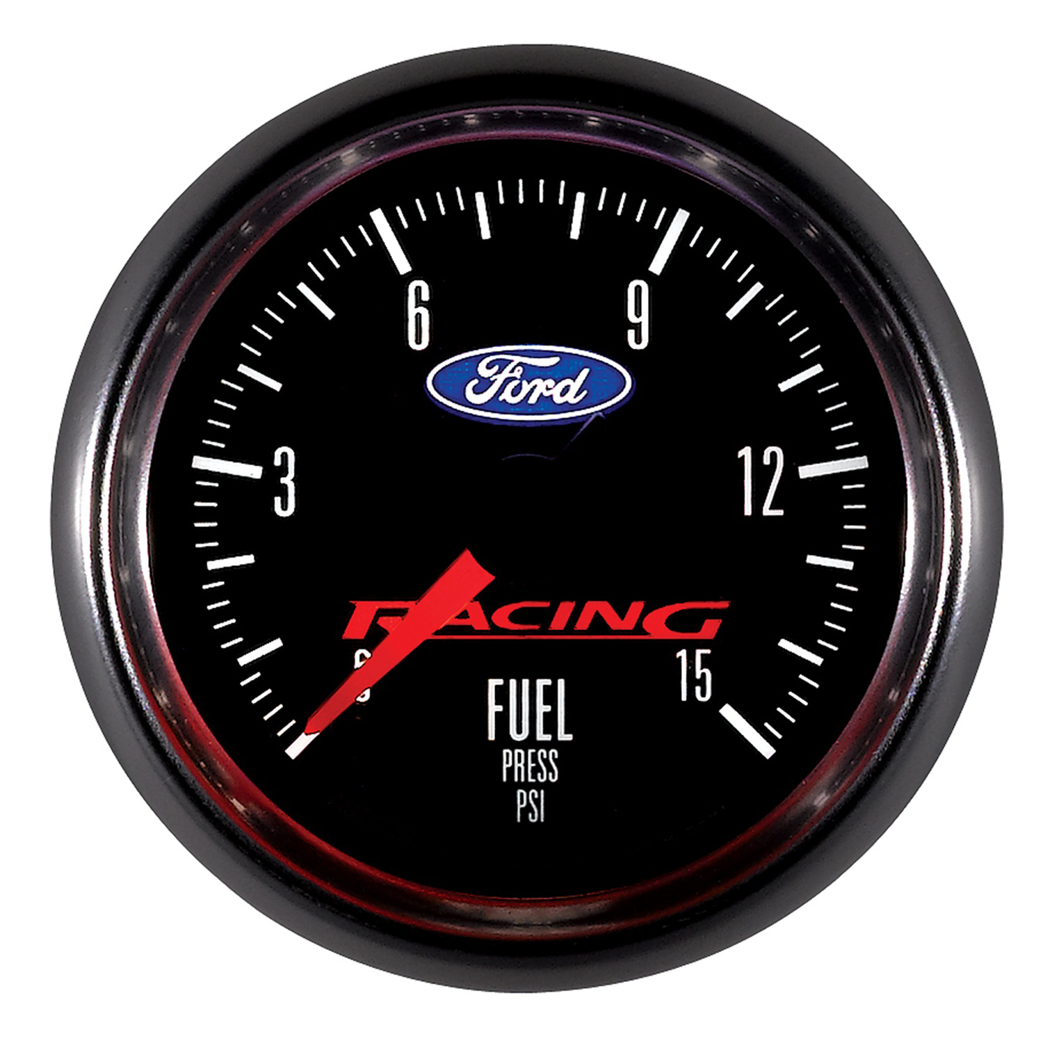 2-1/16" Bränsletryck, 0-15 PSI, FORD RACING