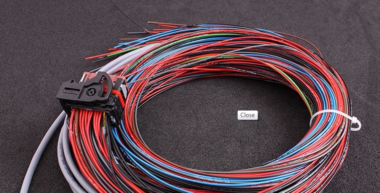 MaxxECU PRO kabelhärva 3, 3m ( cyl 9-16, E-Throttle, extra ut)