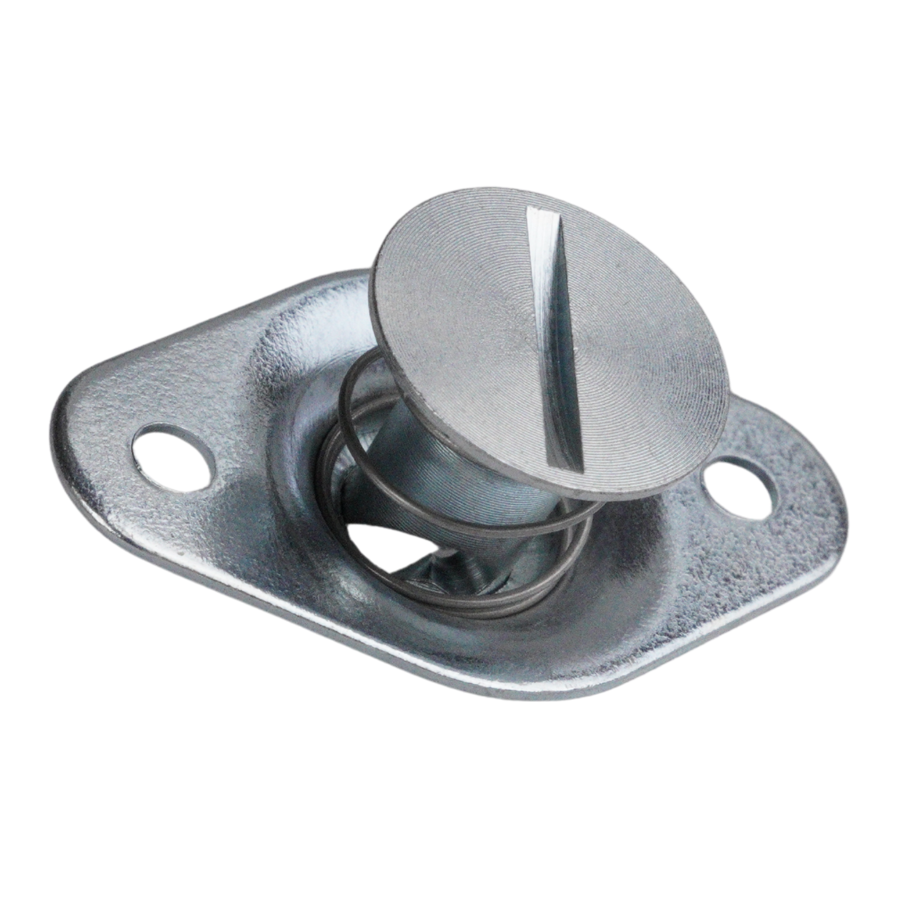 DZUS Skruvfäste & Svetsplåt med fjäder - komplett paket