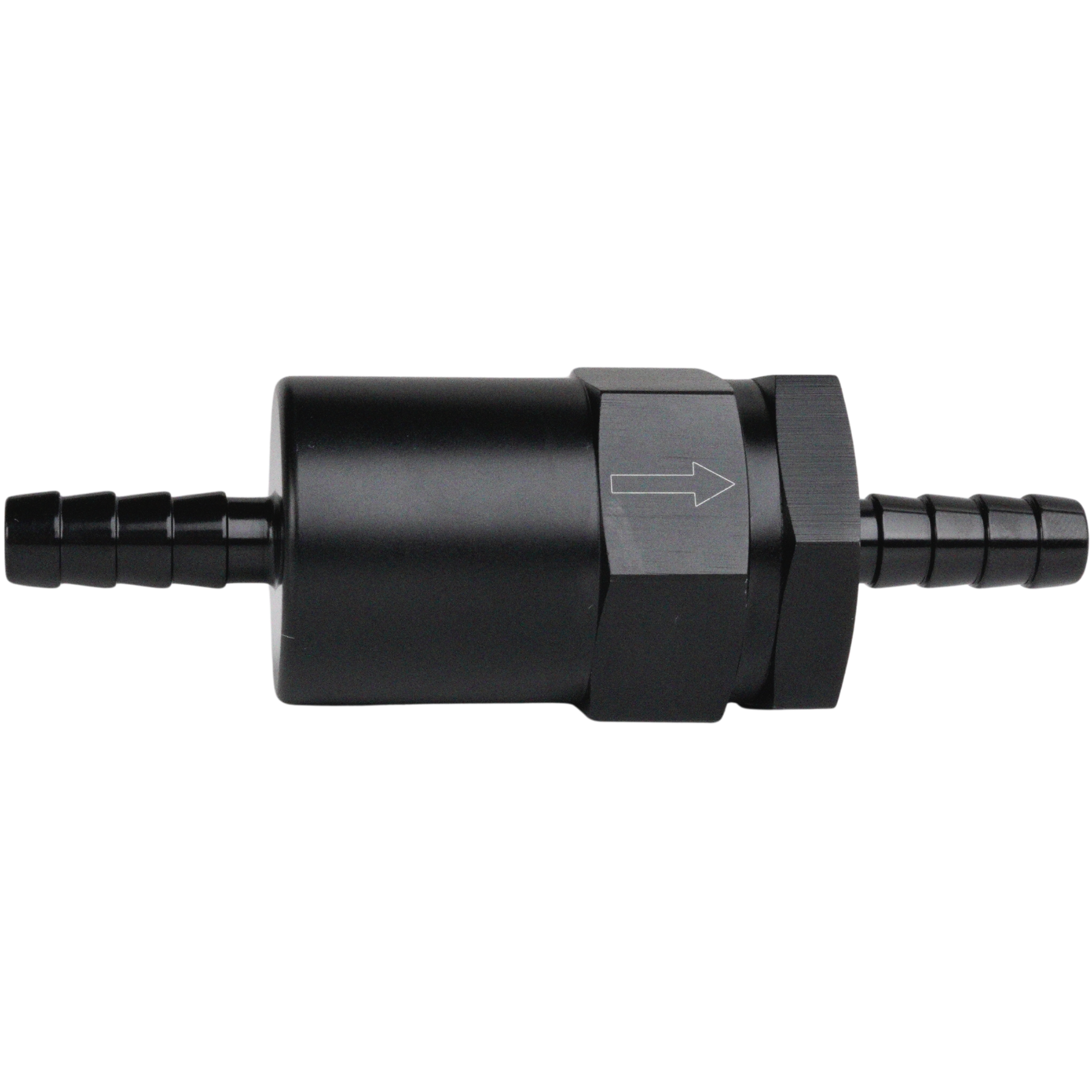 Universal mini bränslefilter 8mm slanganslutning 150 micron