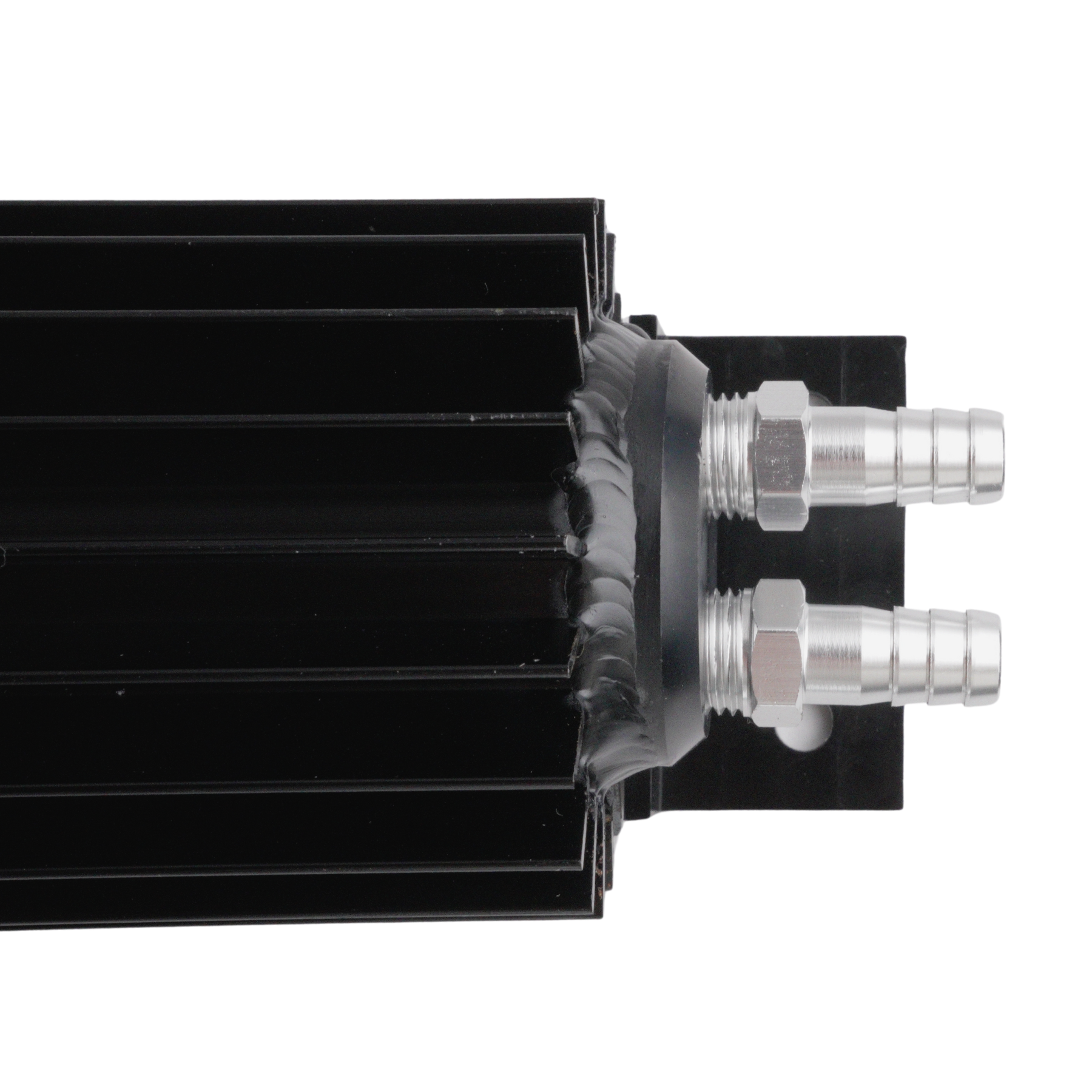 Bränslekylare Svart 1/4" NPT 36.5cm (2 rader)