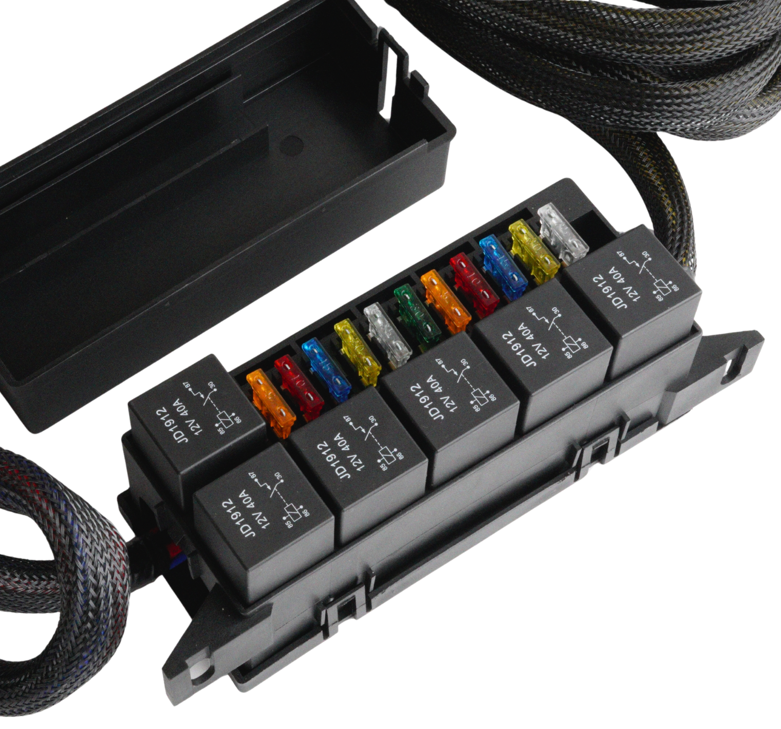 Hurricane Relä och säkringscentral RB11-W (Väggmontage)