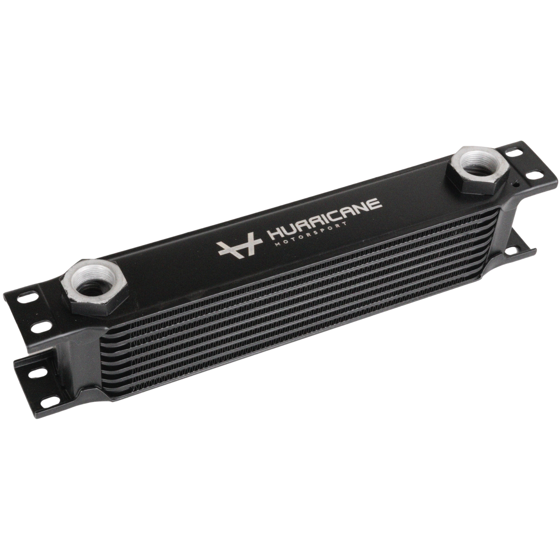 Hurricane Oljekylare Svart 9 rader (330mm)