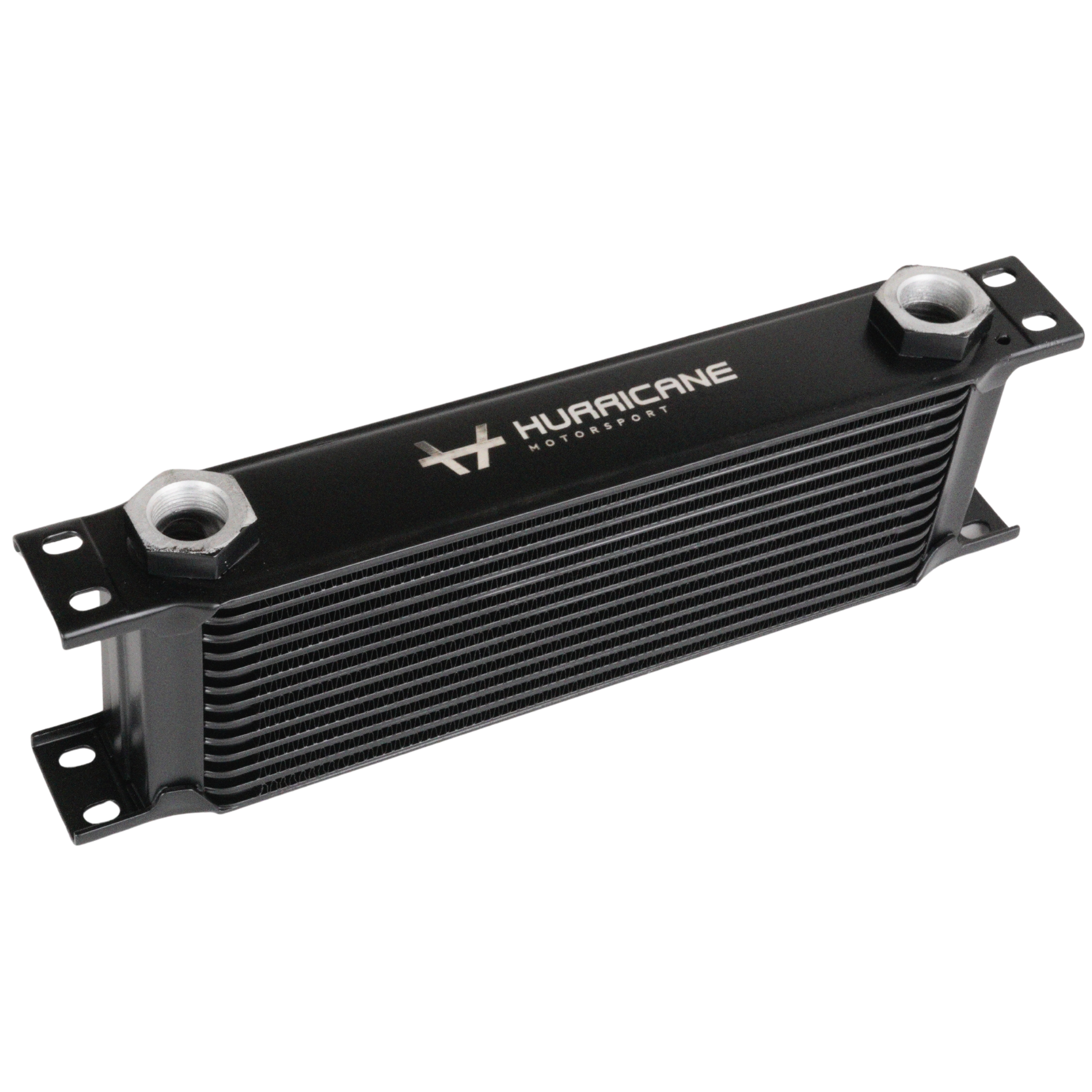 Hurricane Oljekylare Svart 13 rader (330mm)