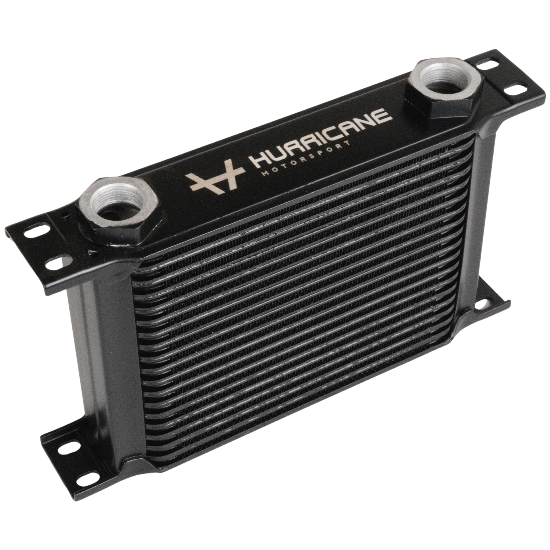 Hurricane Oljekylare Svart 19 rader (255mm)