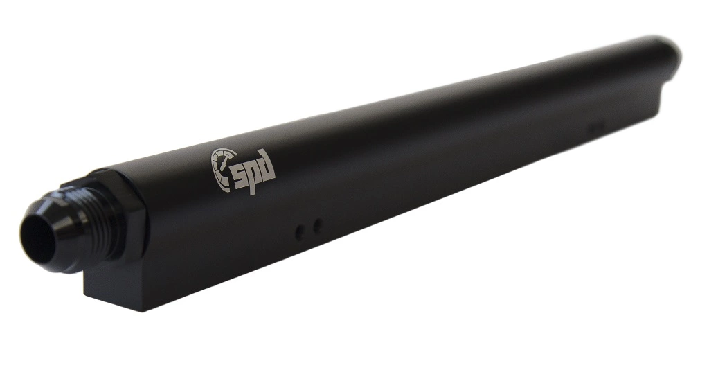 SPD fuel rail BMW M30/S38 svart