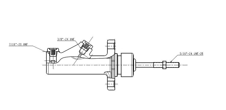 Huvudcylinder 0,625" (Girling)