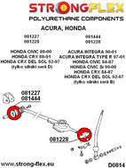 Växelspak Stabilisering Bussning