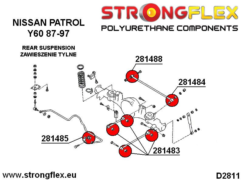 Panhard Stag Bussning Diff Bussning 26mm SPORT