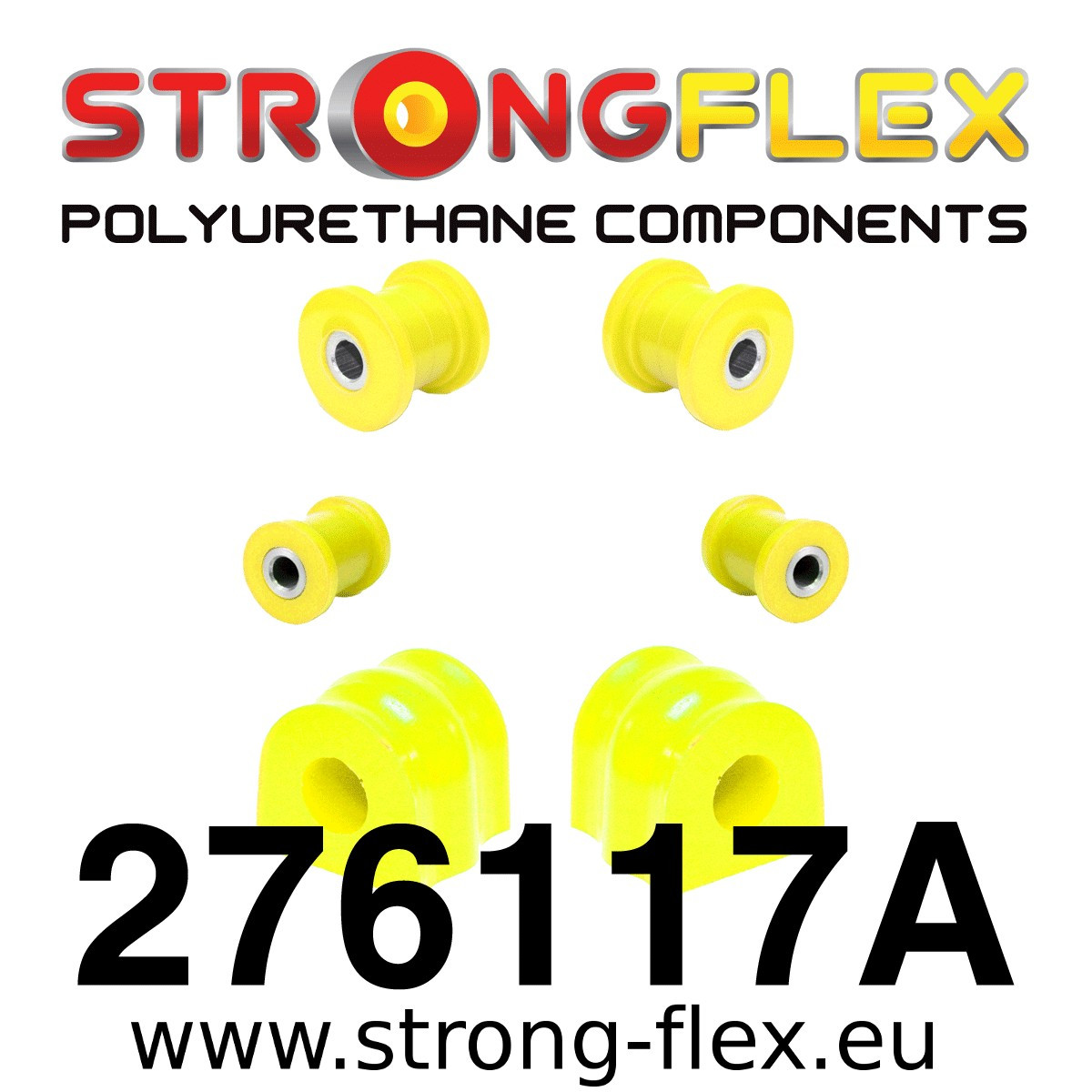 Främre Krängningshämmare Bussningssats SPORT