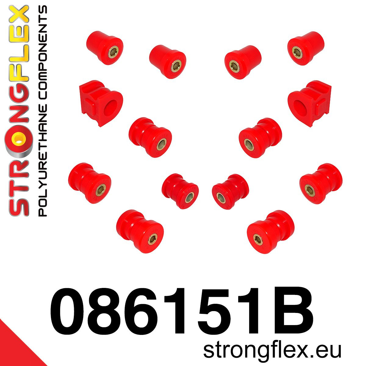 Bakre Fjädring Bussningssats AP1