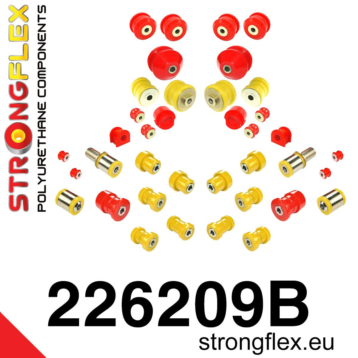 Fjädring Bussningssats