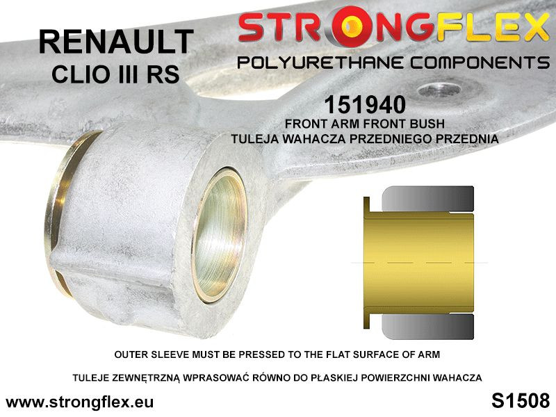 Främre Länkarm - Främre Bussning SPORT