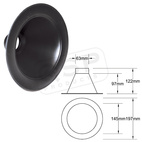 QSP Inlopp 63mm Rund