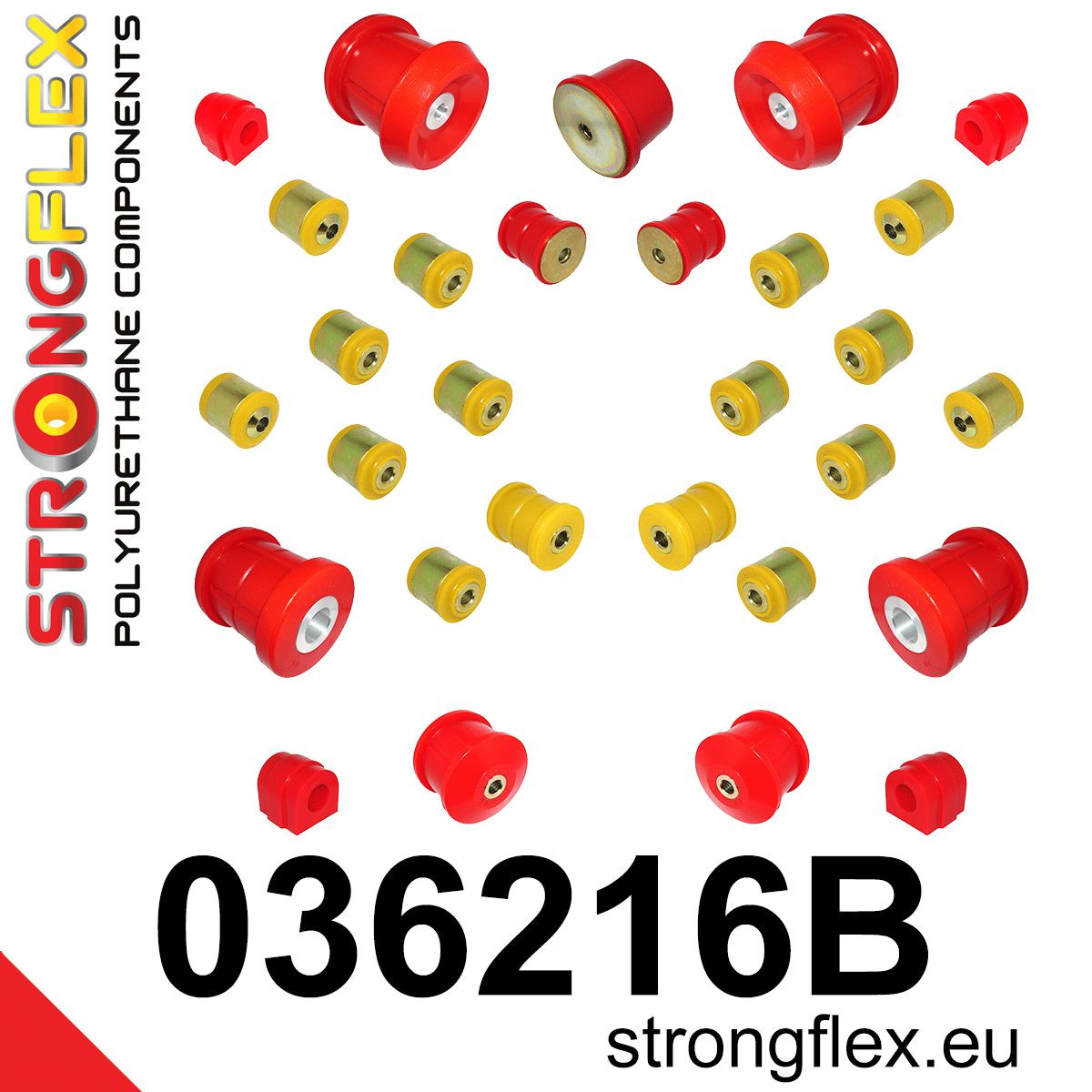 Fjädring Bussningssats