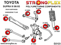 Toyota Supra MK3 Bakre Fjädring Bussningssats
