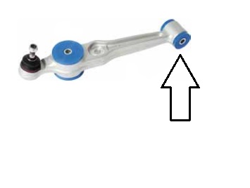 Saab 9-3 98-03 länkarmsbussning inre polyuretan