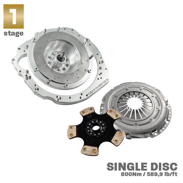 Adapterkit Volvo Vitmotor - BMW ZF GS6-53DZ Växellåda