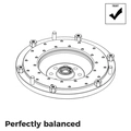Adapterkit Volvo Vitmotor - BMW ZF GS6-53DZ Växellåda