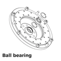 Adapterkit Volvo Vitmotor - BMW ZF GS6-53DZ Växellåda