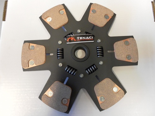 Tenaci Sinterlamell 6-puckad, fjädrad, BMW 22/28 280mm