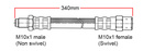 Bromsslang Fram Volvo 240 / 740 / 940 med S60R / V70R 4kolv bromsok