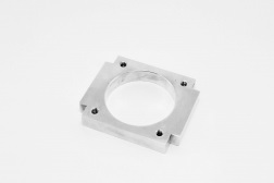 Fläns till spjällhus 70mm - Aluminium