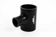 Silikonslang Svart T 2,5'' + 1''  (63mm+25mm)
