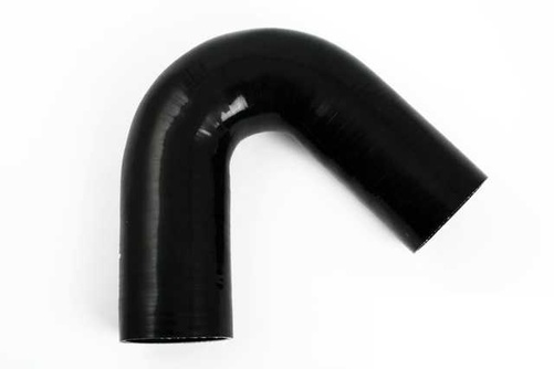 Silikonslang Svart 135 grader 0,3125'' (8mm)