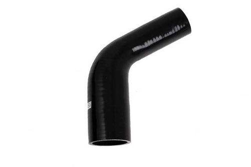 Silikonslang Svart 60 grader 1,375 - 2'' (35-51mm)