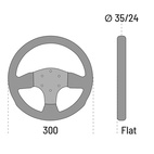 Sparco P300 Mocka Ratt