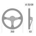 Sparco R345 Läder Ratt