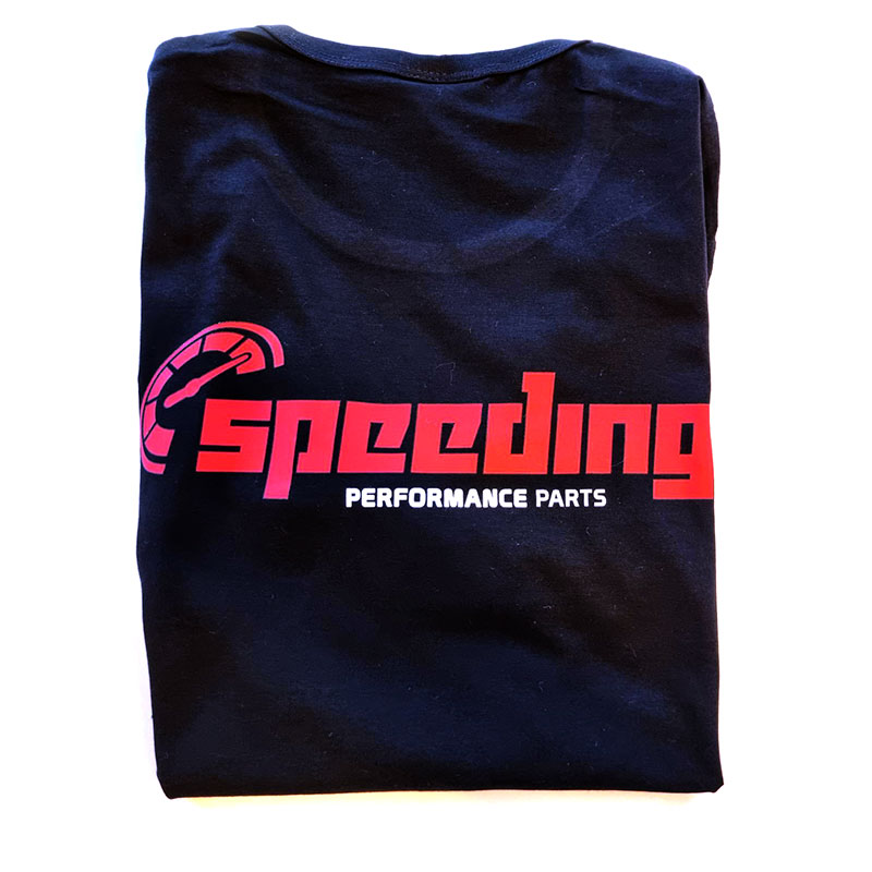 Speeding T-shirt svart x-large