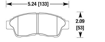 Toyota Corolla Fram Carbotech XP10
