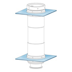 NUKE Svetsfäste i stål för Air Jack 90 C