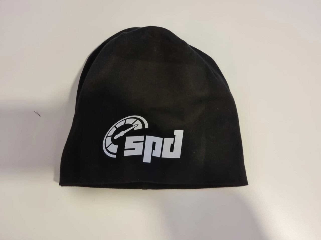 SPD beanie svart-vit (one-size)