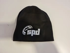 SPD beanie svart-vit (one-size)