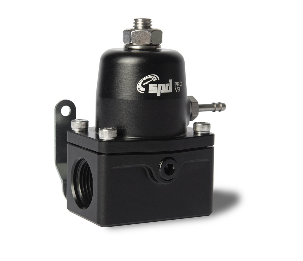 SPD Bränsletrycksregulator V3 PRO E85 svart
