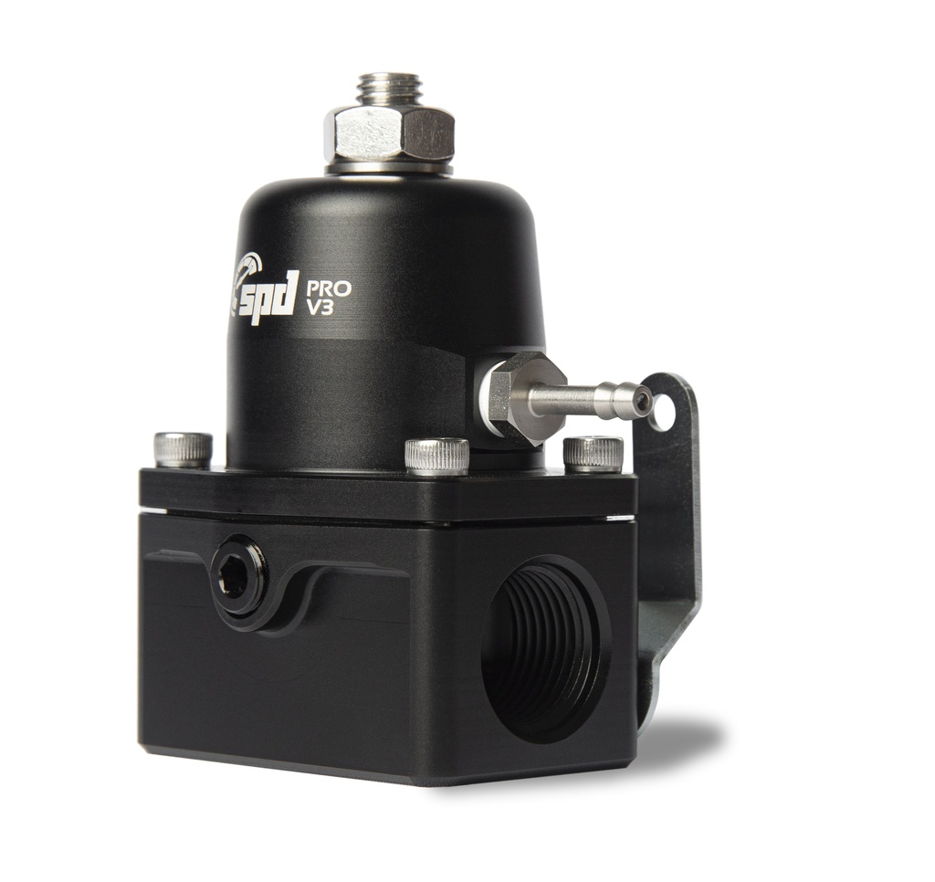 SPD Bränsletrycksregulator V3 PRO E85 svart