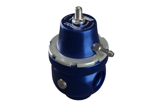 Turbosmart Bränsletrycksregulator AN8 Blå