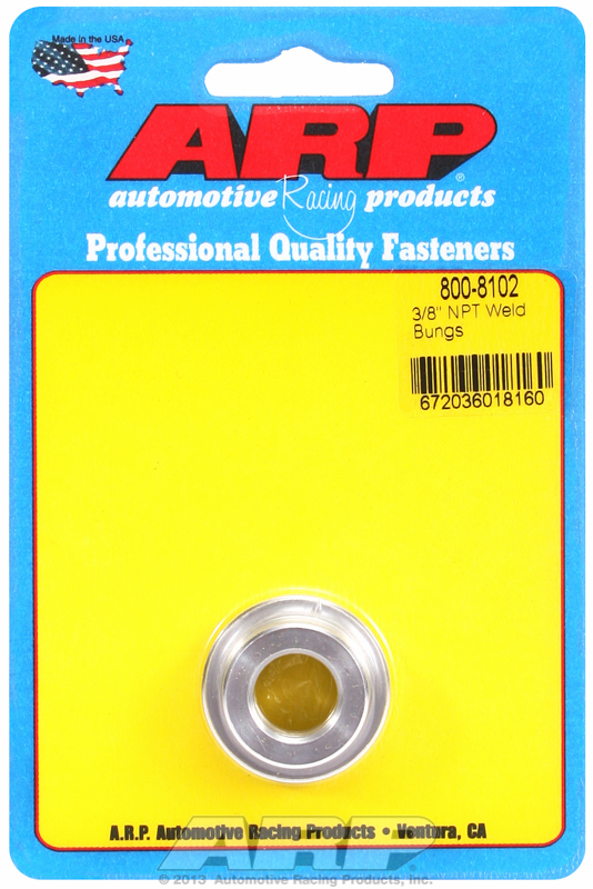 "3/8"" NPT aluminum weld bung"